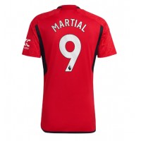 Fotballdrakt Herre Manchester United Anthony Martial #9 Hjemmedrakt 2023-24 Kortermet